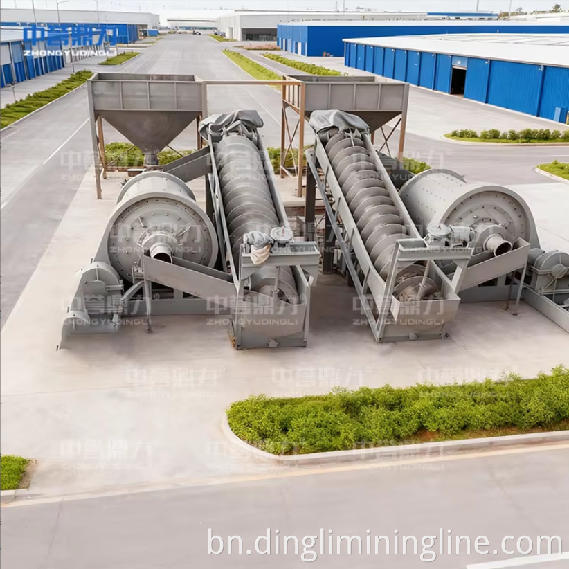 Optimized Gold Processing Line